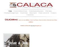 Tablet Screenshot of calaca.org